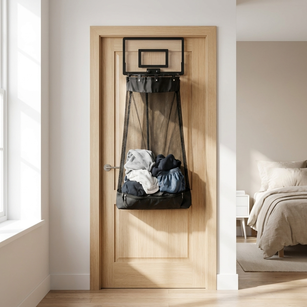 2-in-1 Basketball Laundry Hoop