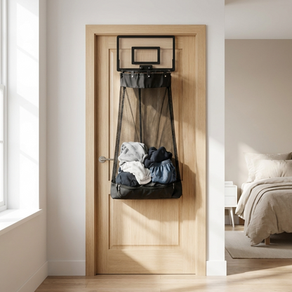 2-in-1 Basketball Laundry Hoop